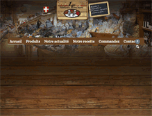 Tablet Screenshot of boucherie-produits-regionaux.com